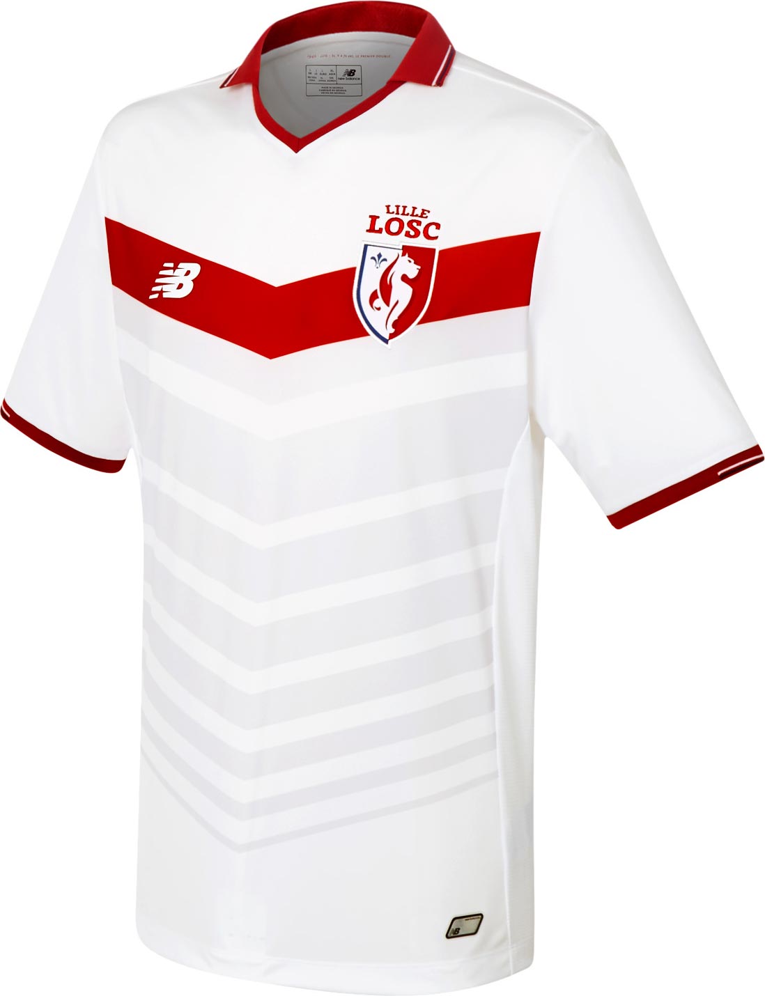 new balance a lille, This is the new Lille 2016-2017 home shirt by New Balance Football.